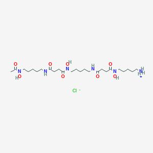 molecular formula C25H49ClN6O8 B158540 去铁胺盐酸盐 CAS No. 1950-39-6