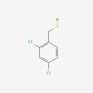 molecular formula C7H6Cl2S B1585405 2,4-Dichlorobenzyl mercaptan CAS No. 59293-67-3