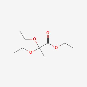 molecular formula C9H18O4 B1585406 Ethyl 2,2-diethoxypropionate CAS No. 7476-20-2