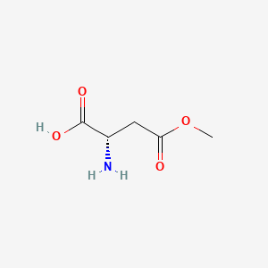 molecular formula C5H9NO4 B1585408 4-Methyl hydrogen L-aspartate CAS No. 2177-62-0