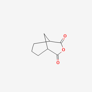 molecular formula C8H10O3 B1585423 3-氧杂双环[3.3.1]壬烷-2,4-二酮 CAS No. 4355-31-1