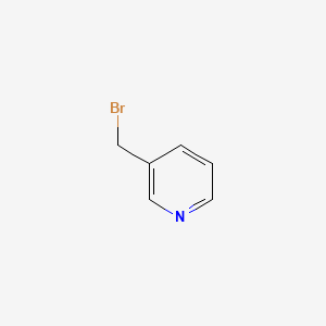 molecular formula C6H6BrN B1585428 3-(Bromomethyl)pyridine CAS No. 69966-55-8
