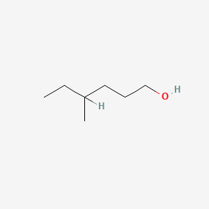 molecular formula C7H16O B1585438 4-甲基-1-己醇 CAS No. 818-49-5