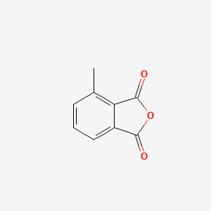 molecular formula C9H6O3 B1585439 3-甲基邻苯二甲酸酐 CAS No. 4792-30-7