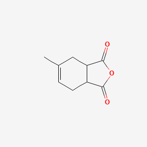 molecular formula C9H10O3 B1585440 4-甲基-1,2,3,6-四氢苯酐 CAS No. 3425-89-6