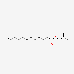 molecular formula C16H32O2 B1585450 异丁基月桂酸酯 CAS No. 37811-72-6