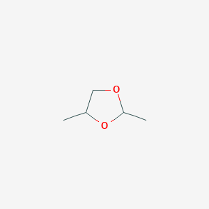 molecular formula C5H10O2 B1585457 2,4-二甲基-1,3-二氧杂环戊烷 CAS No. 3390-12-3