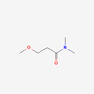 molecular formula C6H13NO2 B1585463 丙酰胺，3-甲氧基-N,N-二甲基- CAS No. 53185-52-7