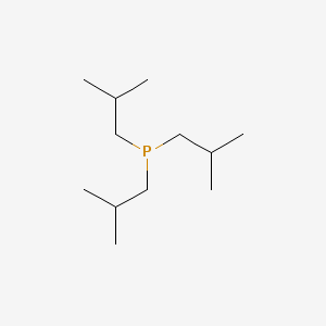 molecular formula C12H27P B1585466 三异丁基膦 CAS No. 4125-25-1