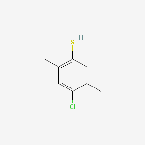 molecular formula C8H9ClS B1585470 4-Chloro-2,5-dimethylbenzenethiol CAS No. 59962-29-7