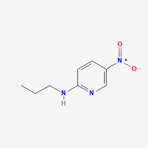 molecular formula C8H11N3O2 B1585487 5-硝基-2-(N-丙基氨基)吡啶 CAS No. 25948-11-2
