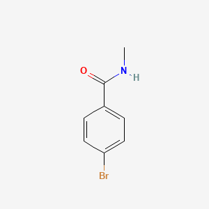 molecular formula C8H8BrNO B1585493 4-溴-N-甲基苯甲酰胺 CAS No. 27466-83-7