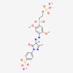 molecular formula C20H20K2N4O12S3 B1585502 活性黄17 CAS No. 20317-19-5