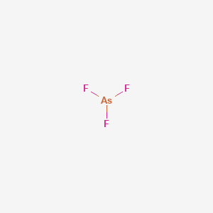 molecular formula AsF3 B1585507 三氟化砷 CAS No. 7784-35-2