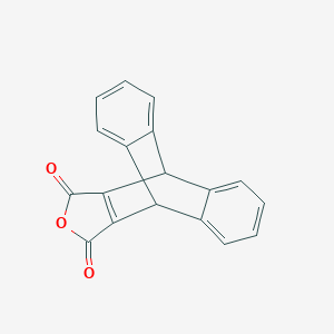 molecular formula C18H10O3 B158551 9,10-Dihydro-9,10-ethenoanthracene-11,12-dicarboxylic anhydride CAS No. 1625-83-8