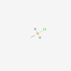 molecular formula CH5ClSi B1585515 氯(甲基)硅烷 CAS No. 993-00-0