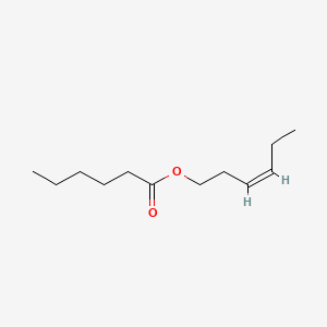 molecular formula C12H22O2 B1585521 顺式-3-己烯基己酸酯 CAS No. 31501-11-8