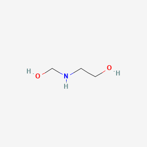 molecular formula C3H9NO2 B1585527 2-[(Hydroxymethyl)amino]ethanol CAS No. 65184-12-5