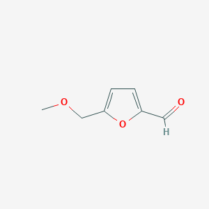 molecular formula C7H8O3 B158554 5-(甲氧基甲基)-2-呋喃甲醛 CAS No. 1917-64-2