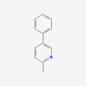 B1585565 2-Methyl-5-phenylpyridine CAS No. 3256-88-0