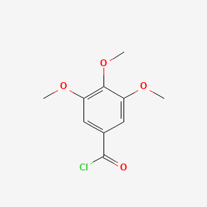 molecular formula C10H11ClO4 B1585580 3,4,5-三甲氧基苯甲酰氯 CAS No. 4521-61-3