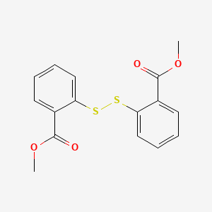 molecular formula C16H14O4S2 B1585589 Dimethyl 2,2'-dithiobisbenzoate CAS No. 5459-63-2