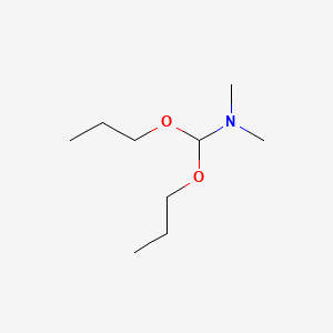 molecular formula C9H21NO2 B1585593 N,N-二甲基甲酰胺二丙基缩醛 CAS No. 6006-65-1