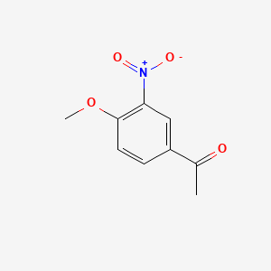 molecular formula C9H9NO4 B1585594 1-(4-甲氧基-3-硝基苯基)乙酮 CAS No. 6277-38-9