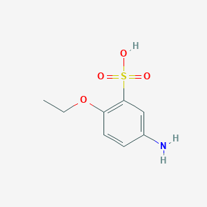 molecular formula C8H11NO4S B1585597 5-Amino-2-ethoxybenzenesulfonic acid CAS No. 6375-02-6