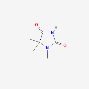 molecular formula C6H10N2O2 B1585601 1,5,5-Trimethylimidazolidine-2,4-dione CAS No. 6851-81-6