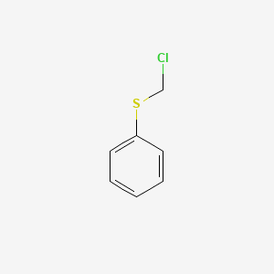 molecular formula C7H7ClS B1585606 氯甲基苯基硫醚 CAS No. 7205-91-6
