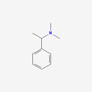 molecular formula C10H15N B1585611 (alpha-Methylbenzyl)dimethylamine CAS No. 2449-49-2