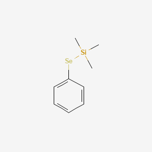 molecular formula C9H14SeSi B1585650 苯硒三甲基硅烷 CAS No. 33861-17-5