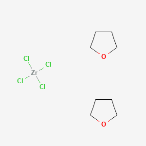 molecular formula C8H16Cl4O2Z B1585658 四氯双(四氢呋喃)锆 CAS No. 21959-01-3