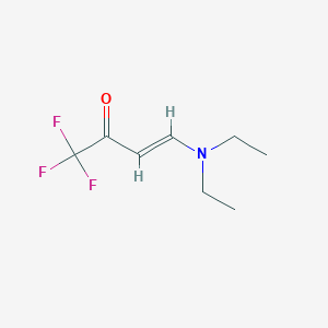 molecular formula C8H12F3NO B1585670 4-Diethylamino-1,1,1-trifluorobut-3-en-2-one CAS No. 21045-62-5