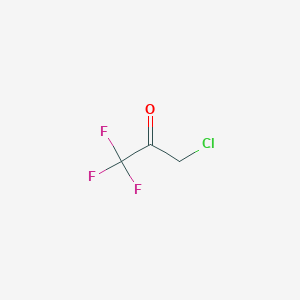 molecular formula C3H2ClF3O B1585683 1-氯-3,3,3-三氟丙酮 CAS No. 431-37-8
