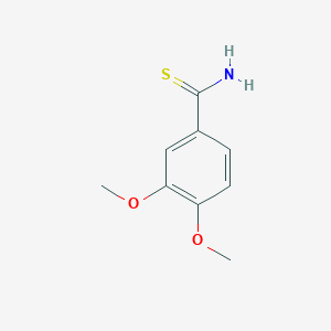 molecular formula C9H11NO2S B1585708 3,4-二甲氧基硫代苯甲酰胺 CAS No. 58952-14-0