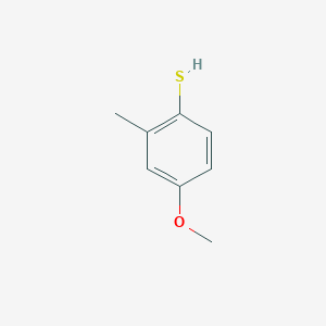 molecular formula C8H10OS B1585709 4-甲氧基-2-甲硫基苯酚 CAS No. 698-81-7
