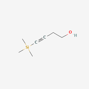 molecular formula C7H14OSi B1585719 4-三甲基甲硅烷基-3-丁炔-1-醇 CAS No. 2117-12-6