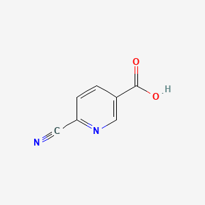 molecular formula C7H4N2O2 B1585720 6-氰基烟酸 CAS No. 70165-31-0