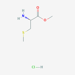 molecular formula C5H12ClNO2S B1585723 S-甲基-L-半胱氨酸甲酯盐酸盐 CAS No. 34017-27-1
