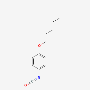 molecular formula C13H17NO2 B1585729 4-Hexyloxyphenyl isocyanate CAS No. 32223-70-4