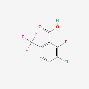 B1585740 3-Chloro-2-fluoro-6-(trifluoromethyl)benzoic acid CAS No. 186517-41-9