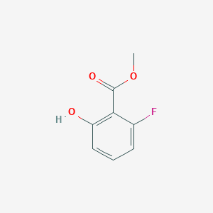 molecular formula C8H7FO3 B1585744 Methyl 2-fluoro-6-hydroxybenzoate CAS No. 72373-81-0