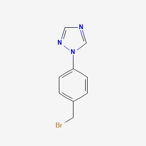 B1585749 1-(4-(bromomethyl)phenyl)-1H-1,2,4-triazole CAS No. 58419-69-5
