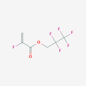 molecular formula C6H4F6O2 B1585757 2,2,3,3,3-五氟丙基 2-氟丙-2-烯酸酯 CAS No. 96250-35-0