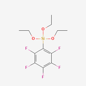 B1585758 Triethoxy(pentafluorophenyl)silane CAS No. 20083-34-5