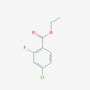 B1585759 Ethyl 4-chloro-2-fluorobenzoate CAS No. 4793-20-8