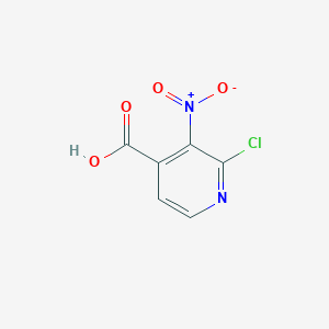 molecular formula C6H3ClN2O4 B1585778 2-氯-3-硝基吡啶-4-羧酸 CAS No. 353281-15-9