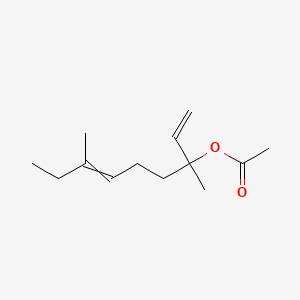B1585790 1,6-Nonadien-3-ol, 3,7-dimethyl-, 3-acetate CAS No. 61931-80-4